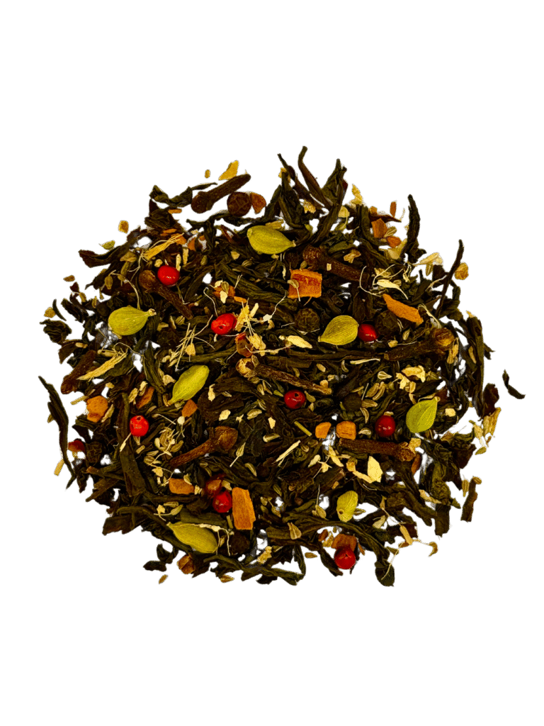 Chai de la india hebras
