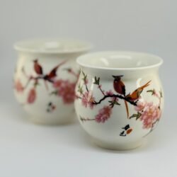 Cuencos Chinos Cerezo y Aves